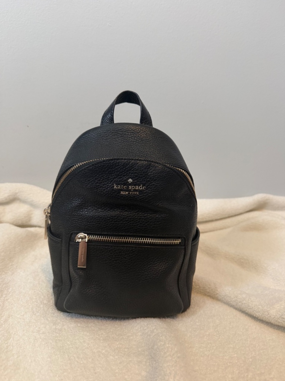 Kate Spade Black Mini Backpack